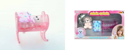 EPEE MISIE EPISIE MIŚ EPIŚ SERIA 3 ZESTAW KOŁYSKA