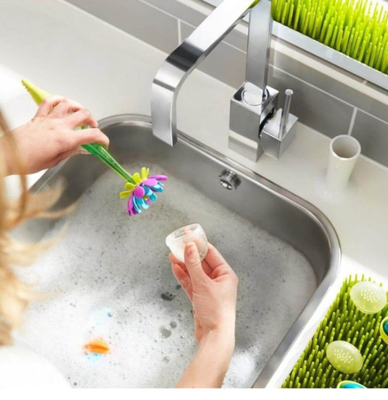 Boon - Zestaw akcesoriów do mycia butelek Starter Bundle + GRYZAK