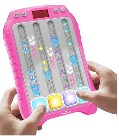 Gra Muzyczna Interaktywna GRA POP IT ZRĘCZNOŚCIOWA Trening refleksu i rytmu