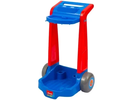 VILEDA Junior WÓZEK DO SPRZĄTANIA DLA DZIECI ZESTAW WIADRO MOP MIOTŁA