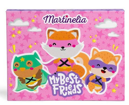 LISEK MARTINELIA PALETKA DO MAKIJAŻU DLA DZIECI KOSMETYKI CIENIE LUSTERKO