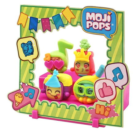 Figurka Magic Box Moji Pops - 4-pak z akcesoriami MP01B0201 Series 1