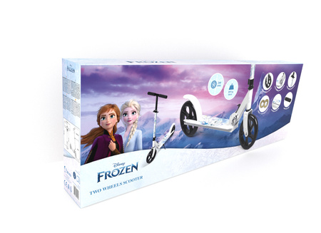 DUŻA HULAJNOGA KRAINA LODU METALOWA SKŁADANA DISNEY FROZEN 200 MM DO 100 KG