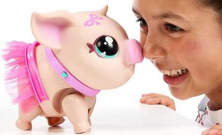 ŚWINKA INTERAKTYWNA PIGGLY BELLA BALETNICA CHODZI LITTLE LIVE PETS