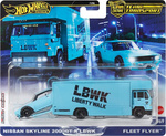 HOT WHEELS Team Transport #69 HRV45 Nissan Skyline 2000GT-R LBWK Fleet Flye