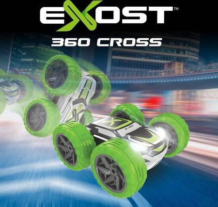 SILVERLIT Exost 360 CROSS AMAZONE AUTKO AUTO ZDALNIE STEROWANE PILOT RC LED