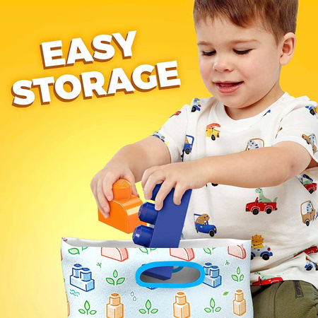 MEGA BLOKS KLOCKI 60 KLOCKÓW DUŻA TORBA GVX10 ZESTAW EKO