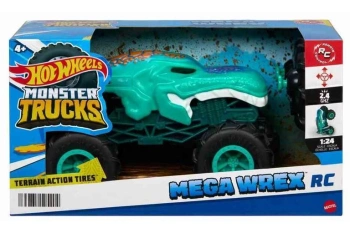 HOT WHEELS MONSTER TRUCK RC MEGA WREX 1:24 auto sterowane pilotem