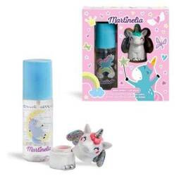 MARTINELIA ZESTAW KOSMETYKÓW DLA DZIECI BALSAM DO UST MGIEŁKA DO CIAŁA