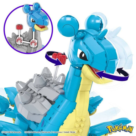 MEGA POKEMON KLOCKI KONSTRUKCYJNE 527 el LAPRAS HKT26