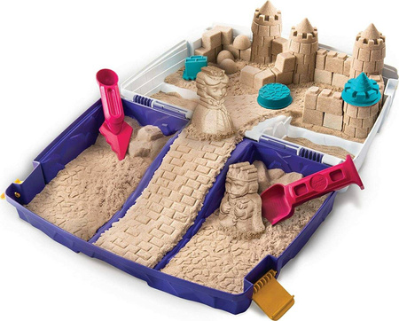 KINETIC SAND PIASEK KINETYCZNY WALIZKA AKCESORIA