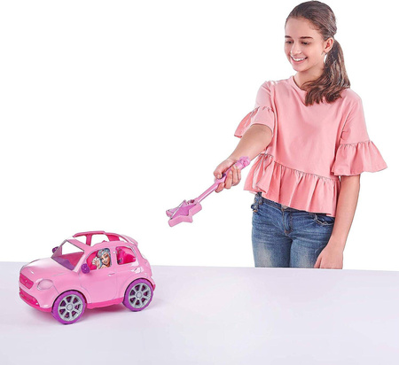 SPARKLE GIRLZ DUŻY SAMOCHÓD AUTO ZDALNIE STEROWANY 360 Z RÓŻDŻKĄ DLA LALEK