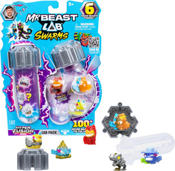 MrBeast Lab Swarms Seria 3 z Niespodzianka i Limitowanymi Figurkami 6 Pack