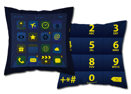 I PAD SMARTFON PODUSZKA ŚWIECĄCA JASIEK + WKŁAD