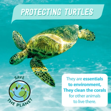 AIRBRUSH Plush Nature Żółw z aerografem Maskotka Pokoloruj pluszaka