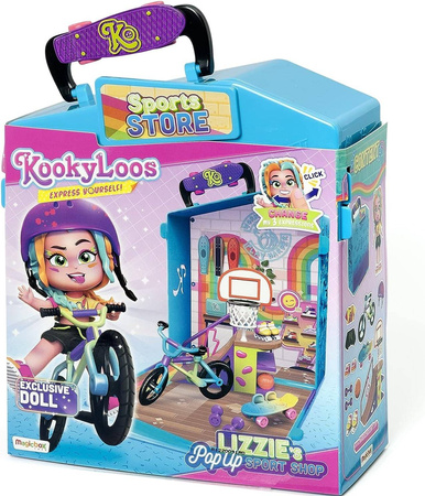 KOOKYLOOS LIZZIE'S POP UP SPORT SHOP SKLEP ROWER