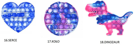 POP IT ZABAWKA ANTYSTRESOWA FIDGET TOYS RÓŻNE