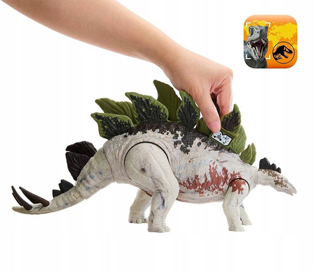 JURASSIC WORLD DINOZAUR DINO TRACKERS STEGOSAURUS TROPICEL FIGURKA HLP24