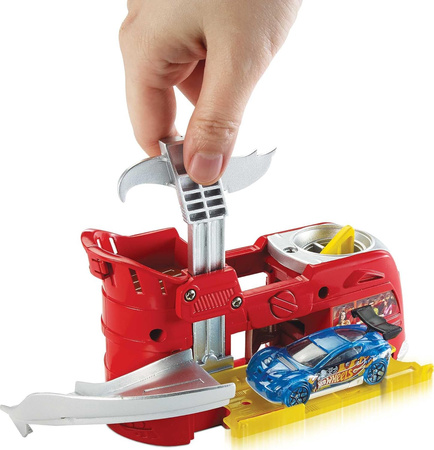 HOT WHEELS RESTAURACJA SAMOCHODOWY ZESTAW + AUTKO HOTWHEELS FJN39