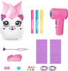 AIRBRUSH PLUSH POKOLORUJ PLUSZAKA ZESTAW FRYZURY KOTEK KOT AEROGRAF