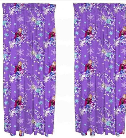 KRAINA LODU FROZEN OLAF ANNA Zasłony ZASŁONKI