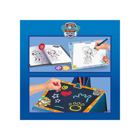 ZESTAW PLASTYCZNY DO NAUKI RYSOWANIA PSI PATROL PLECAK Z AKCESORIAMI +3