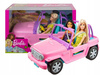 MATTEL ZESTAW SAMOCHÓD TERENOWY JEEP AUTO BARBIE + DWIE LALKI GVK02