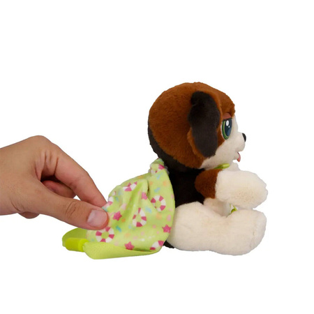 BABY PAWS MAŁY PIESEK NTERAKTYWNY PIES SZCZENIAK BEAGLE SMOCZEK