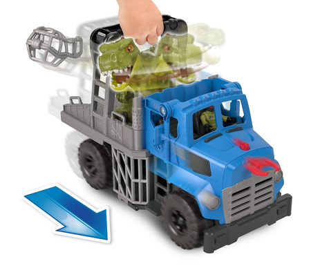 JURASSIC WORLD TRANSPORTER DINOZAUR T-REX AUTO