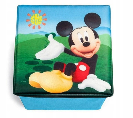 MYSZKA MIKI MICKEY MINNI Fotelik Pojemnik Pufa