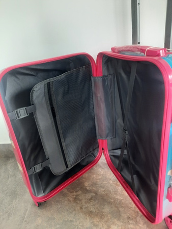 JEDNOROŻEC WALIZKA DZIECIĘCA KABINOWA PODRÓŻNA DLA DZIECI UNICORN SZYFR