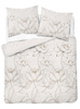 Pościel Satynowa 160x200 Kremowa Kwiat Lotosu Home Elegance