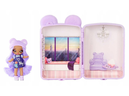 Minilalka Na! Na! Na! Surprise MGA Plecak + Lalka City Bear Zestaw