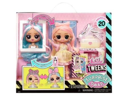 LOL SURPRISE LALKA Tweens Swap Winnie WYMIENNA GŁOWA AKCESORIA