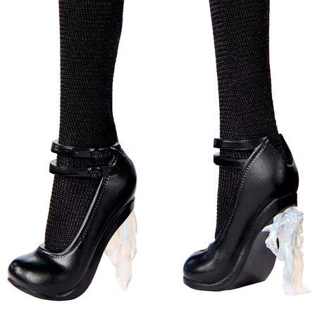 Lalka Wednesday Rave'n w czarnej sukni balowej kolekcjonerska Monster High