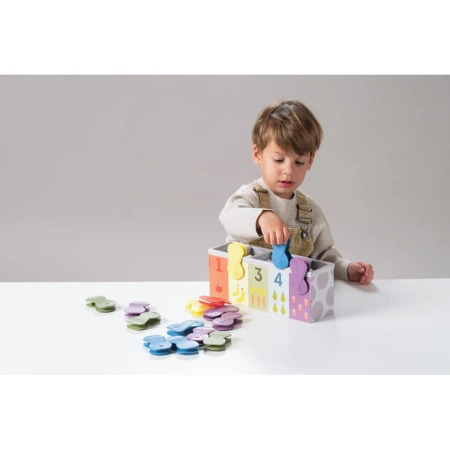 TAF TOYS GRA ZABAWKA EDUKACYJNA KRÓLIK W SZKOLE LICZENIE LICZ DOPASUJ