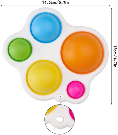 Fidget Simple Dimple ZABAWKA SENSORYCZNA POP IT