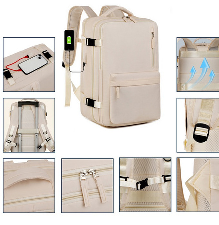 Plecak Do Samolotu Ryanair Wizzair Bagaż USB