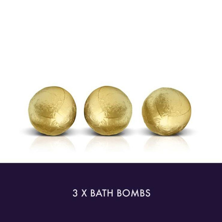 ZESTAW PREZENTOWY ŚWIĄTECZNY 3 KULE DO KĄPIELI