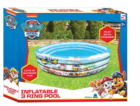 PSI PATROL BASEN BASENIK DMUCHANY BRODZIK 100 CM