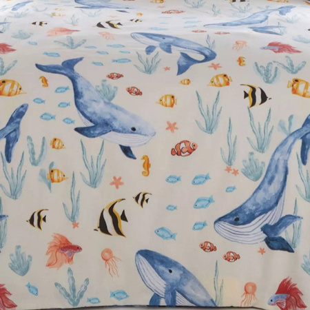 OCEAN RYBKI REKIN NEMO POŚCIEL 140X200 DZIECI