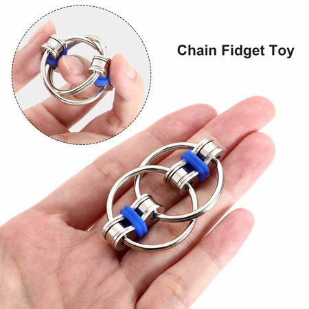 Antystresowy łańcuch Fidget TOYS FLIPPY CHAIN RINGI