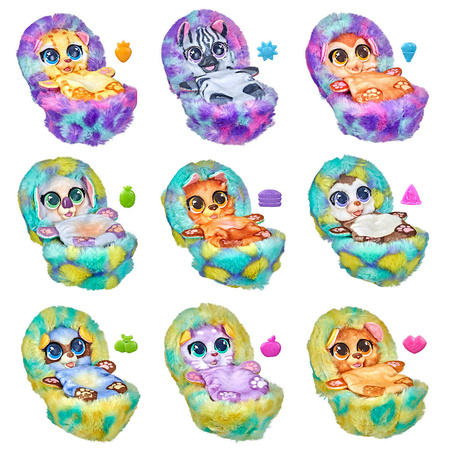 FURREAL FRIENDS ROLLIES KŁĘBUSZKI MAŁE ZWIERZACZKI