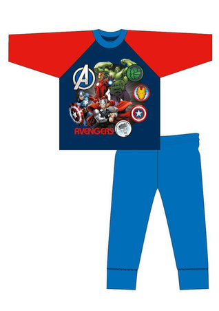 AVENGERS HULK IRON PIŻAMA PIŻAMKA 116 5-6 LAT