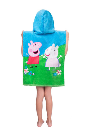 ŚWINKA PEPPA PIG GEORGE RĘCZNIK PONCZO PONCHO