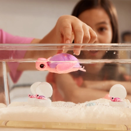 ZURU PETS ALIVE ZESTAW MAMA ŻÓŁW I MAŁE ŻÓWIKI W AKWARIUM