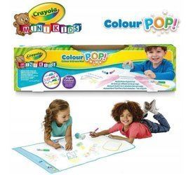 CRAYOLA MATA WODNA DO MALOWANIA ŚCIERALNA PISAKI