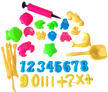 PIASEK KINETYCZNY 2 KG PIASKOWNICA FOREMKI