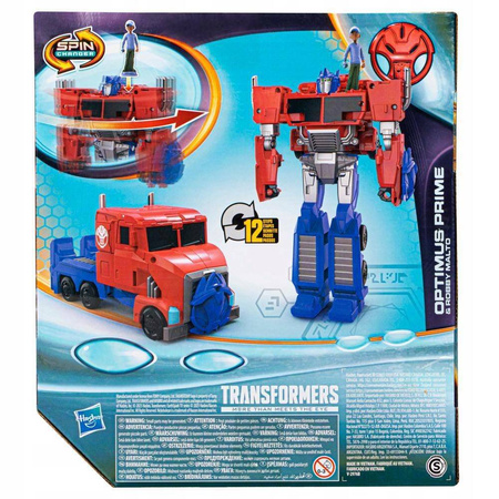 DUŻY TRANSFORMERS OPTIMUS PRIME AUTO ROBOT 2W1 Figurka ROBBY MALTO F7663