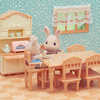 SYLVANIAN FAMILIES Wiejska Jadalnia Mebelki Kuchenka Stół